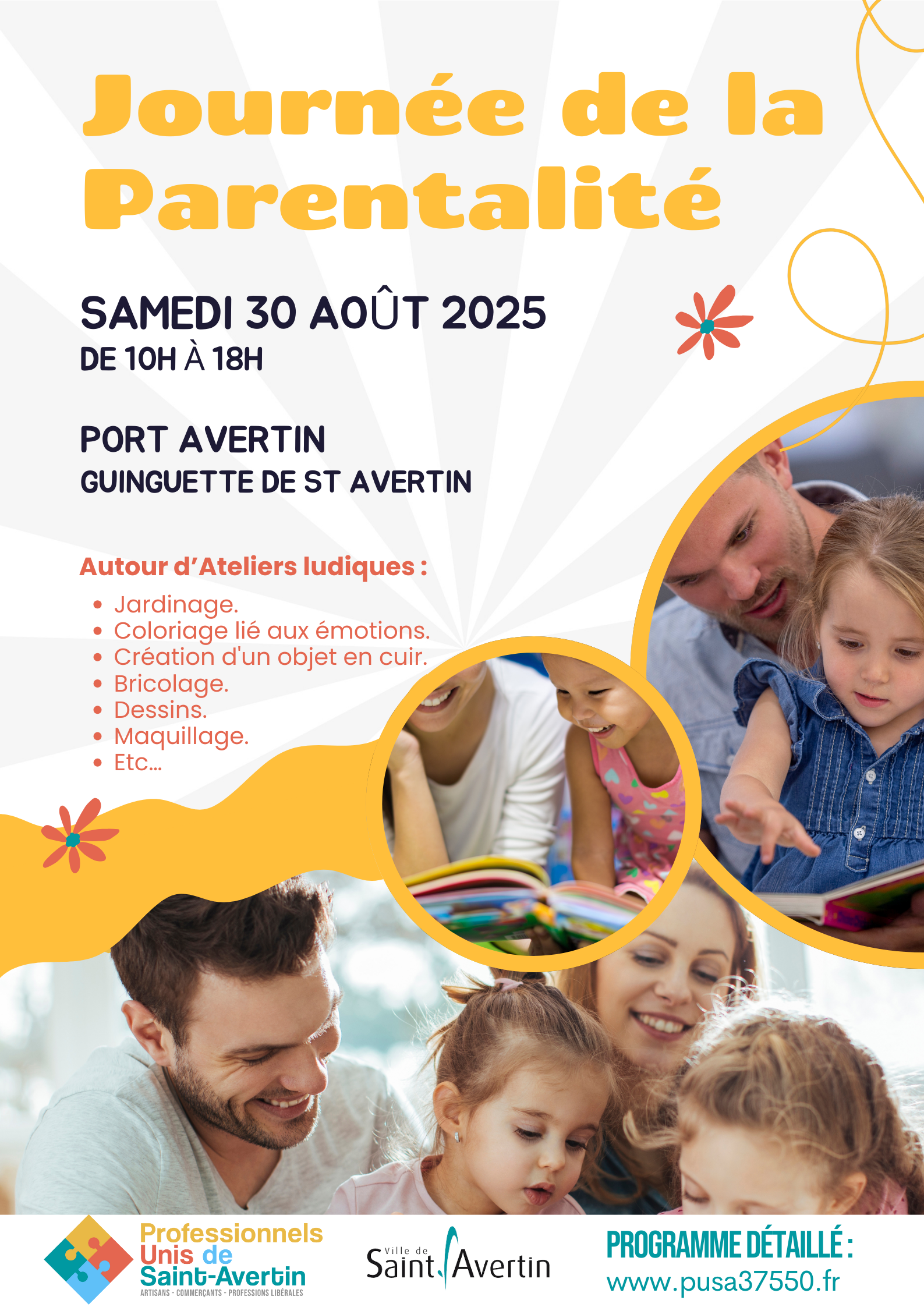 Journée de la parentalité à Saint-Avertin