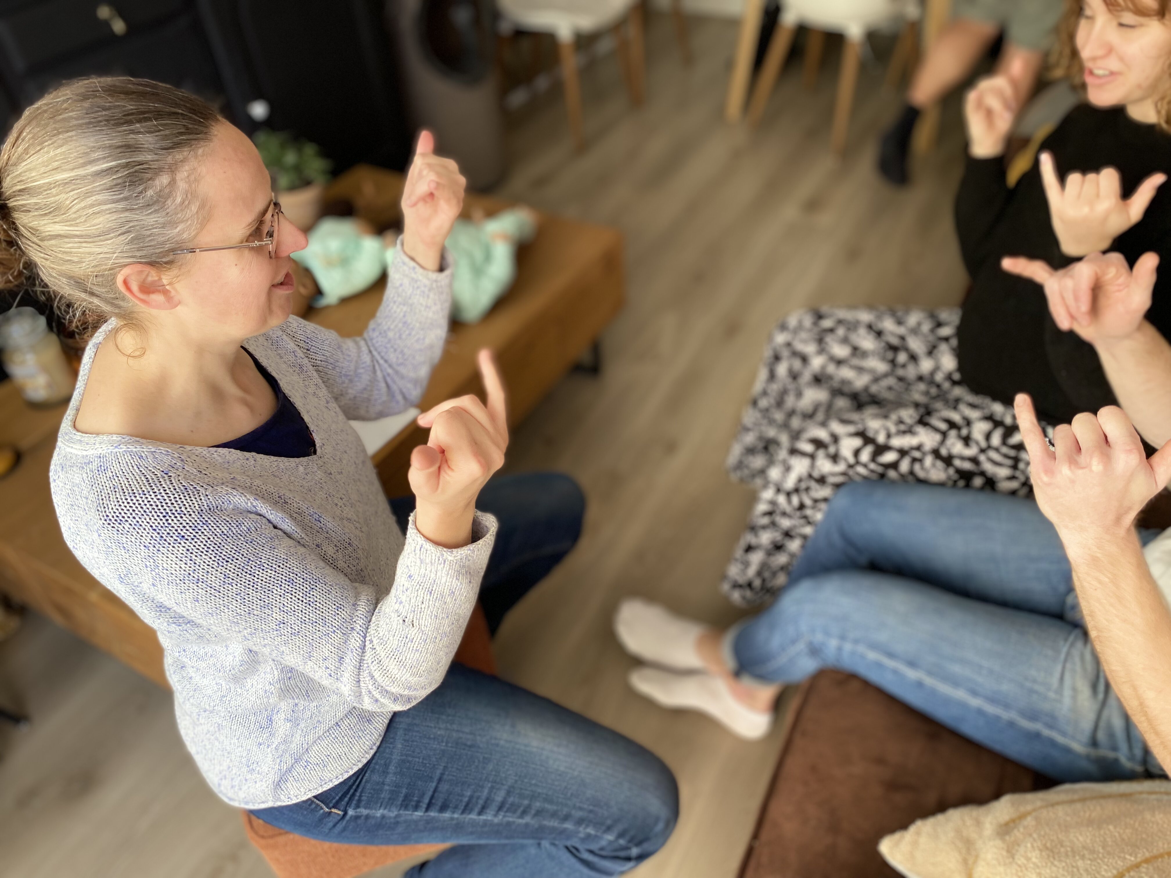 Atelier Signe avec bébé en visio